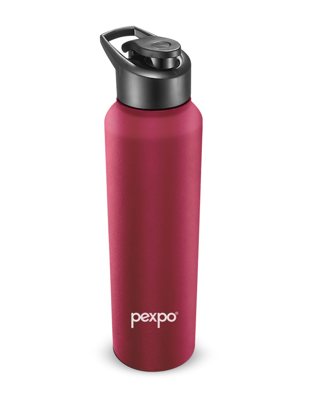 

Pexpo CHROMO Sports & Hiking Stainless Steel 1L Single wall Red Water Bottle, Maroon