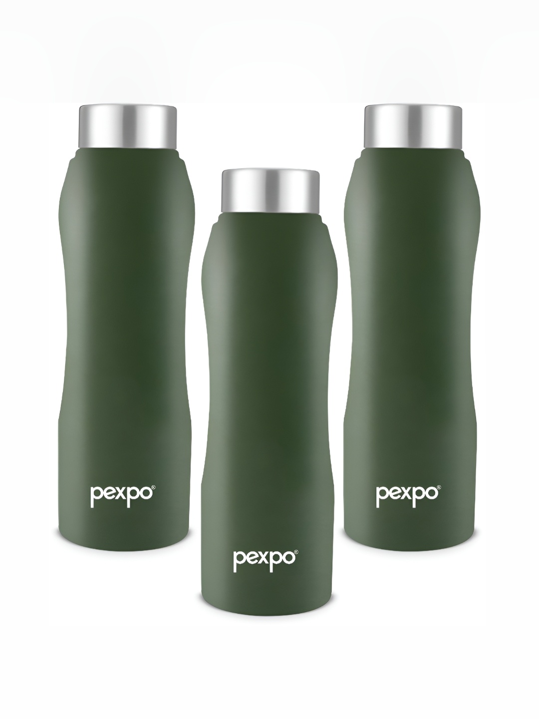 

Pexpo BISTRO 3pc Fridge Water Bottle 750ml Single wall Green Stainless Steel