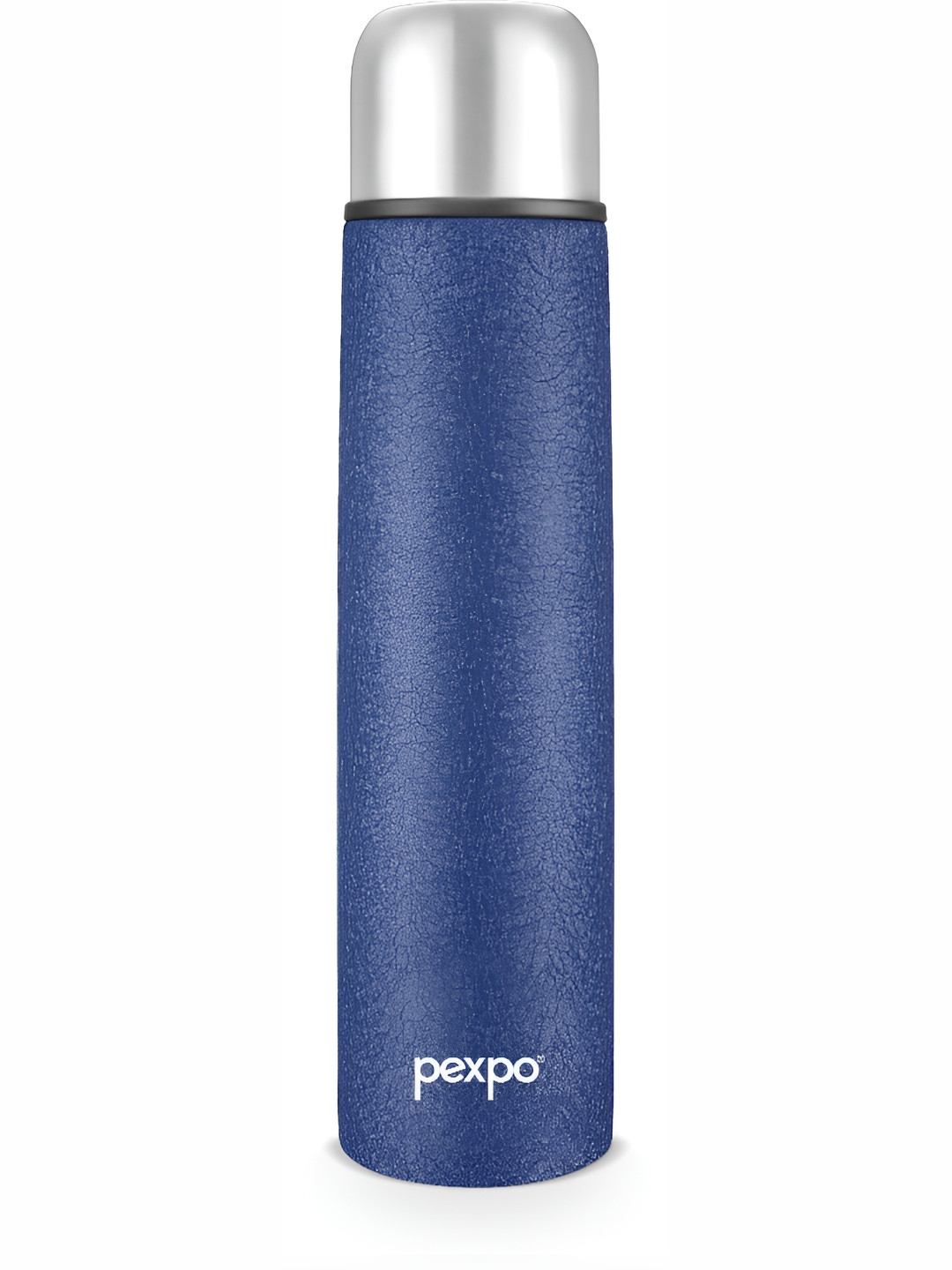 

Pexpo Flippro Blue Double wall Thermosteel Hot & Cold Flask Insulated Water Bottle 1000ml