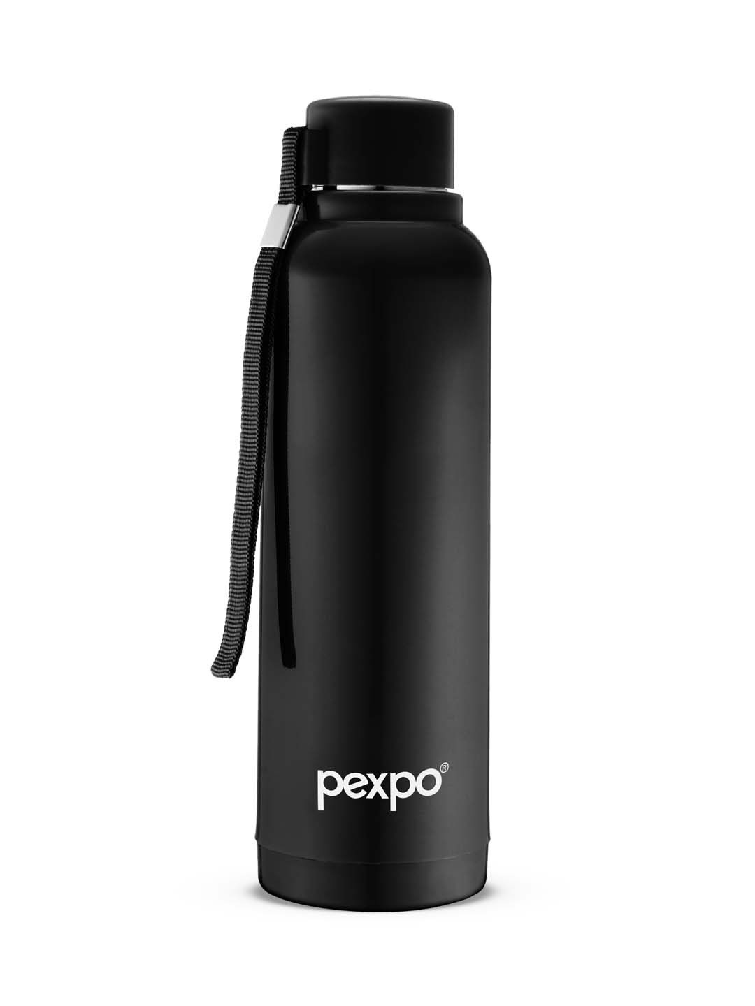 

Pexpo Black Single Stainless Steel Water Bottle