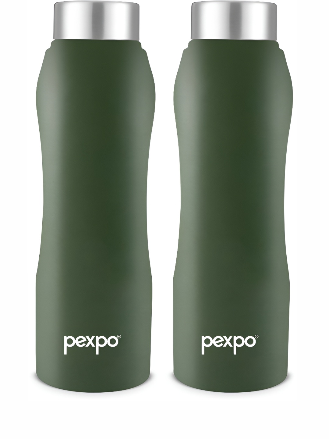 

Pexpo BISTRO 2pc Fridge Water Bottle 1L Single wall Green Stainless Steel