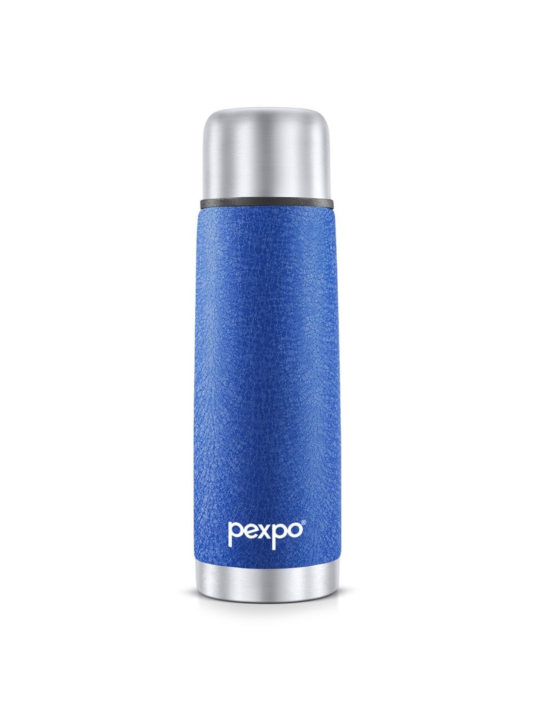 

Pexpo Flexo Blue ISI Certified Thermosteel Hot & Cold flask Insulated Water Bottle 500 ml