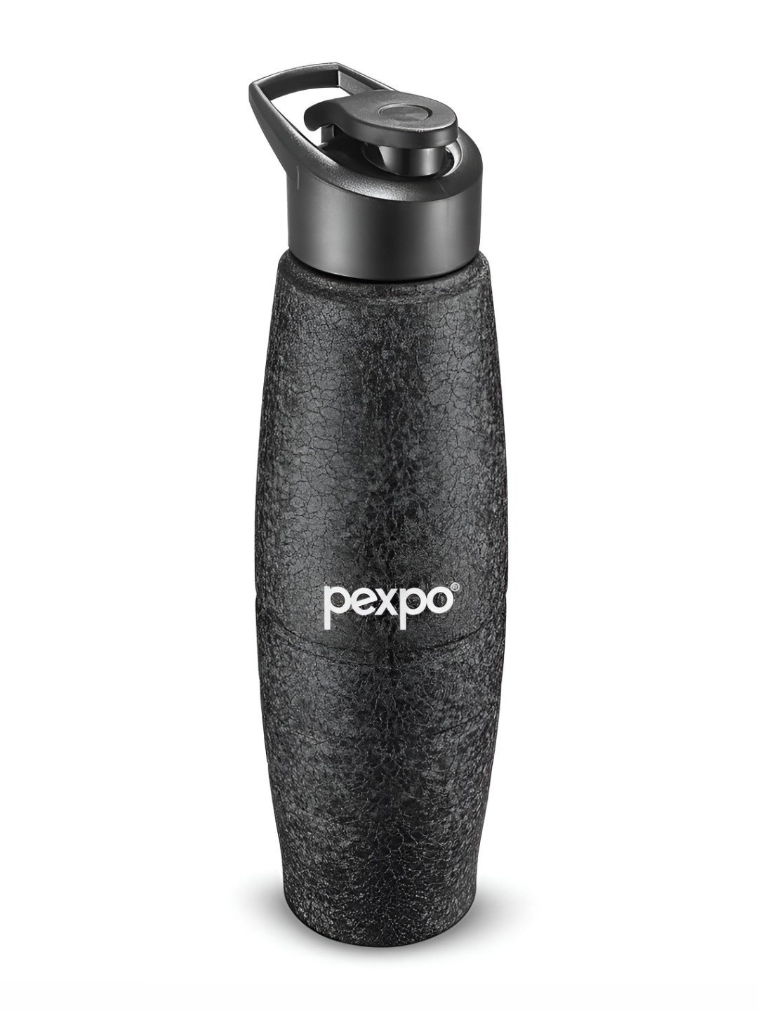 

Pexpo DURO Sports & Hiking Stainless Steel 1L Single wall Black Water Bottle