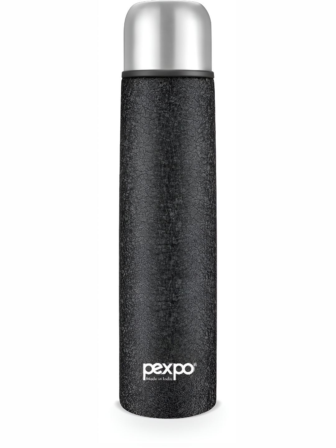 

Pexpo FLIPPRO Double wall Thermosteel 500ml Hot & Cold flask Black Insulated Bottle
