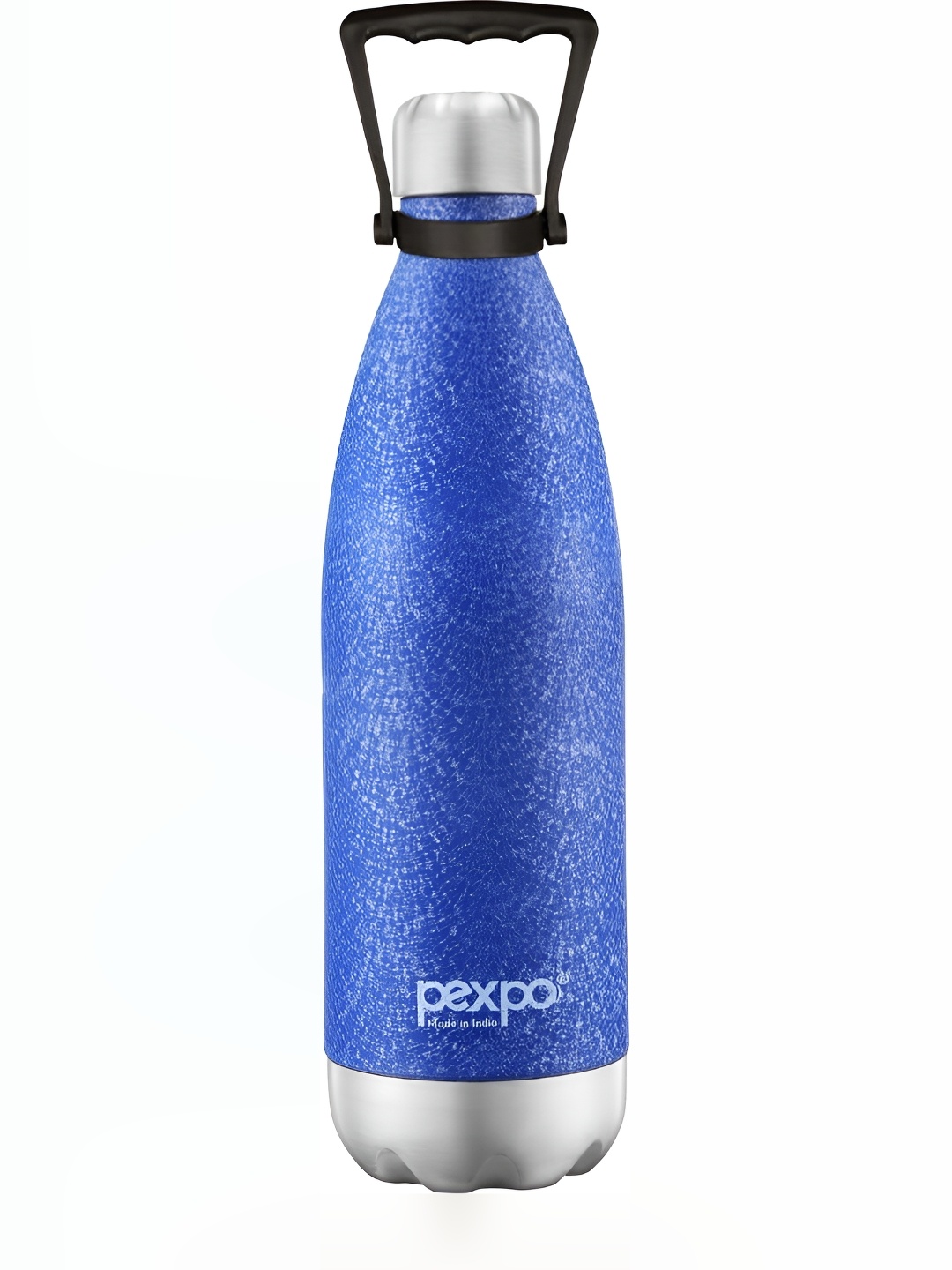

Pexpo ECHO ISI Certified Thermosteel 1.5L 24 Hrs Hot & Cold Blue Insulated Bottle