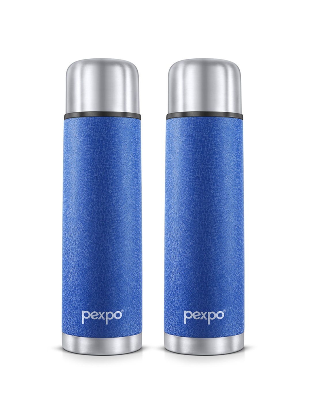 

Pexpo FLEXO 2pcISI Certified Thermosteel 750ml Hot & Cold Blue Insulated Bottle