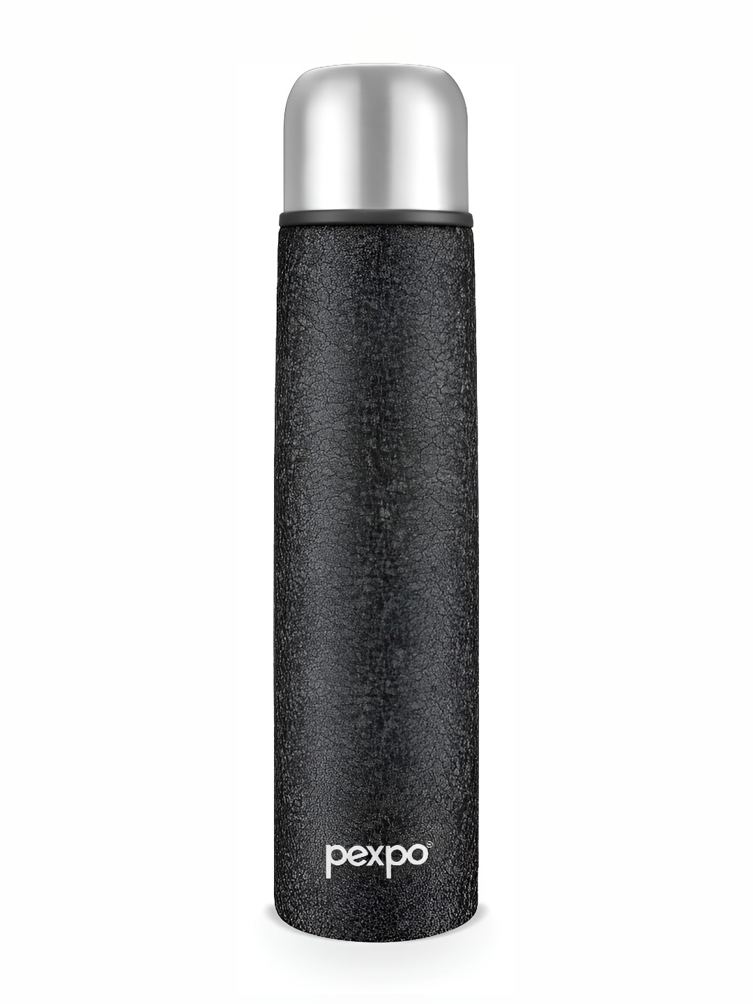 

Pexpo Flippro Black Thermosteel Double wall Hot & Cold Flask Insulated Water Bottle 1L