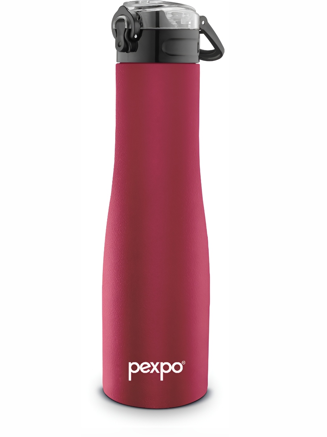 

Pexpo MONACO Sports & Hiking Stainless Steel 1L Single wall Red Water Bottle, Maroon