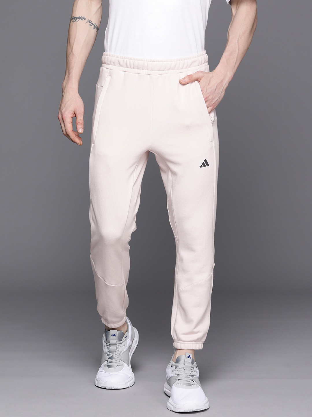 

ADIDAS Men Aeroready Training Joggers, Pink