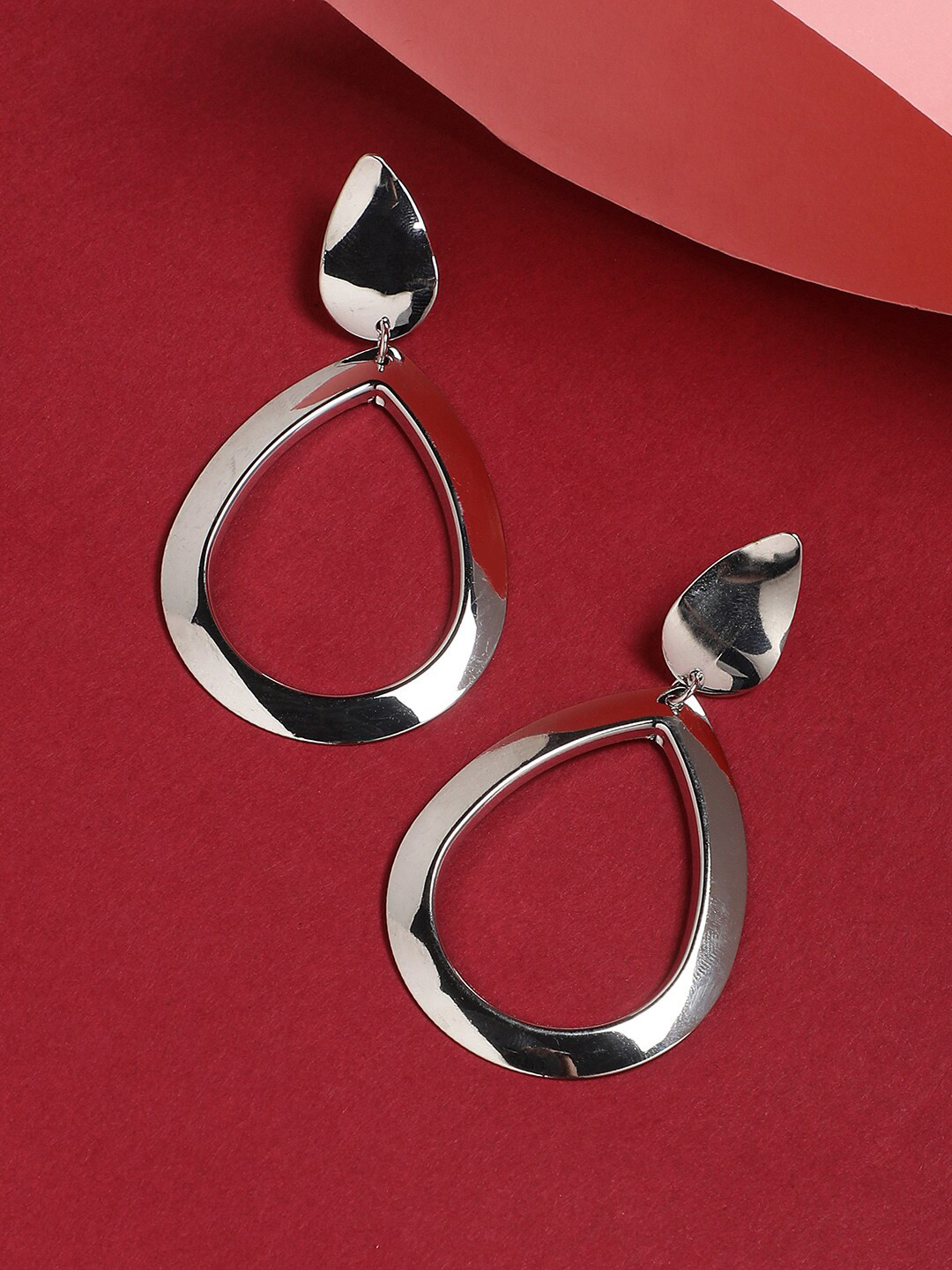 

DressBerry Silver-PlatedDrop Earrings