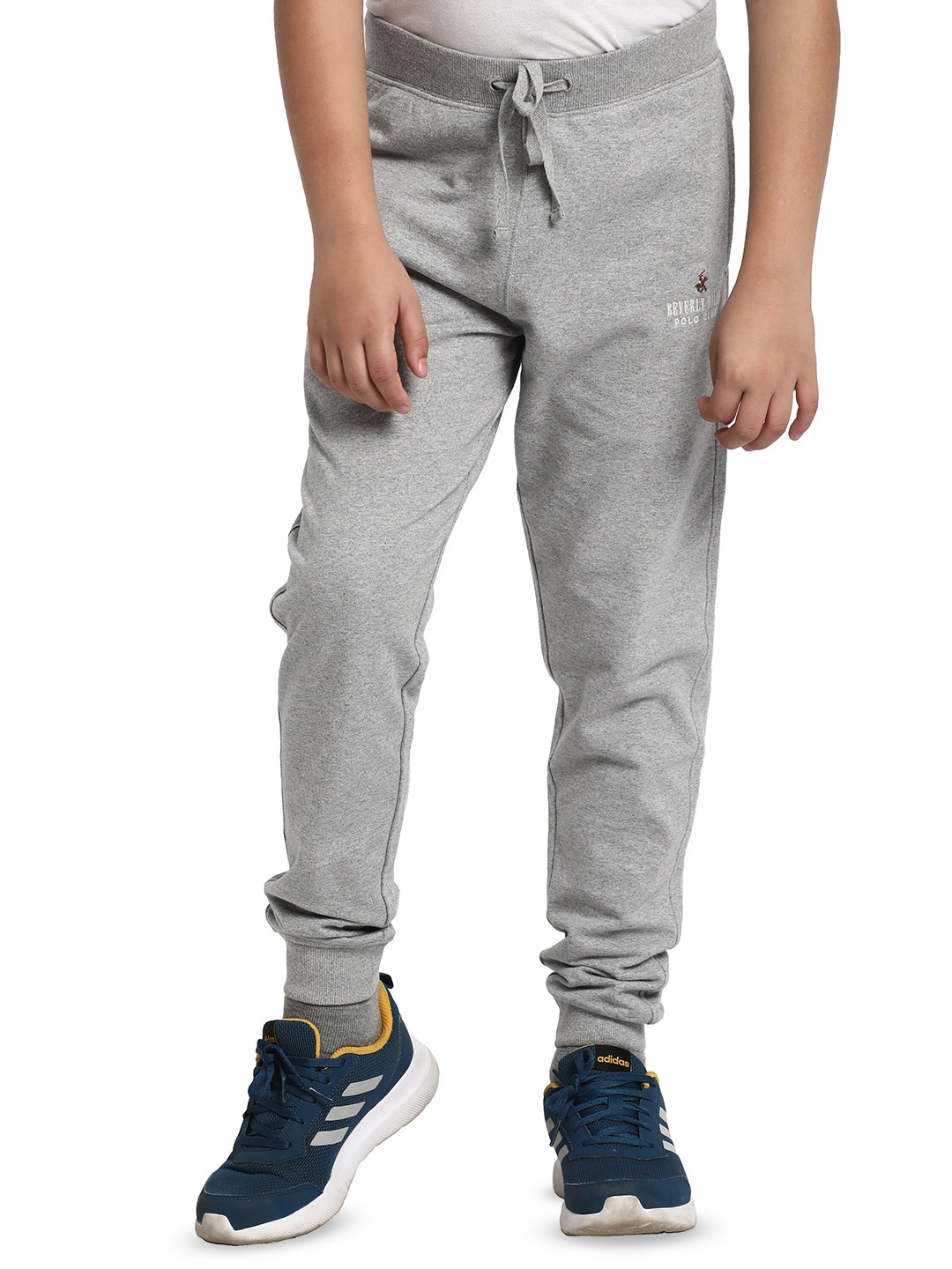 

Beverly Hills Polo Club Boys Pure Cotton Joggers, Grey