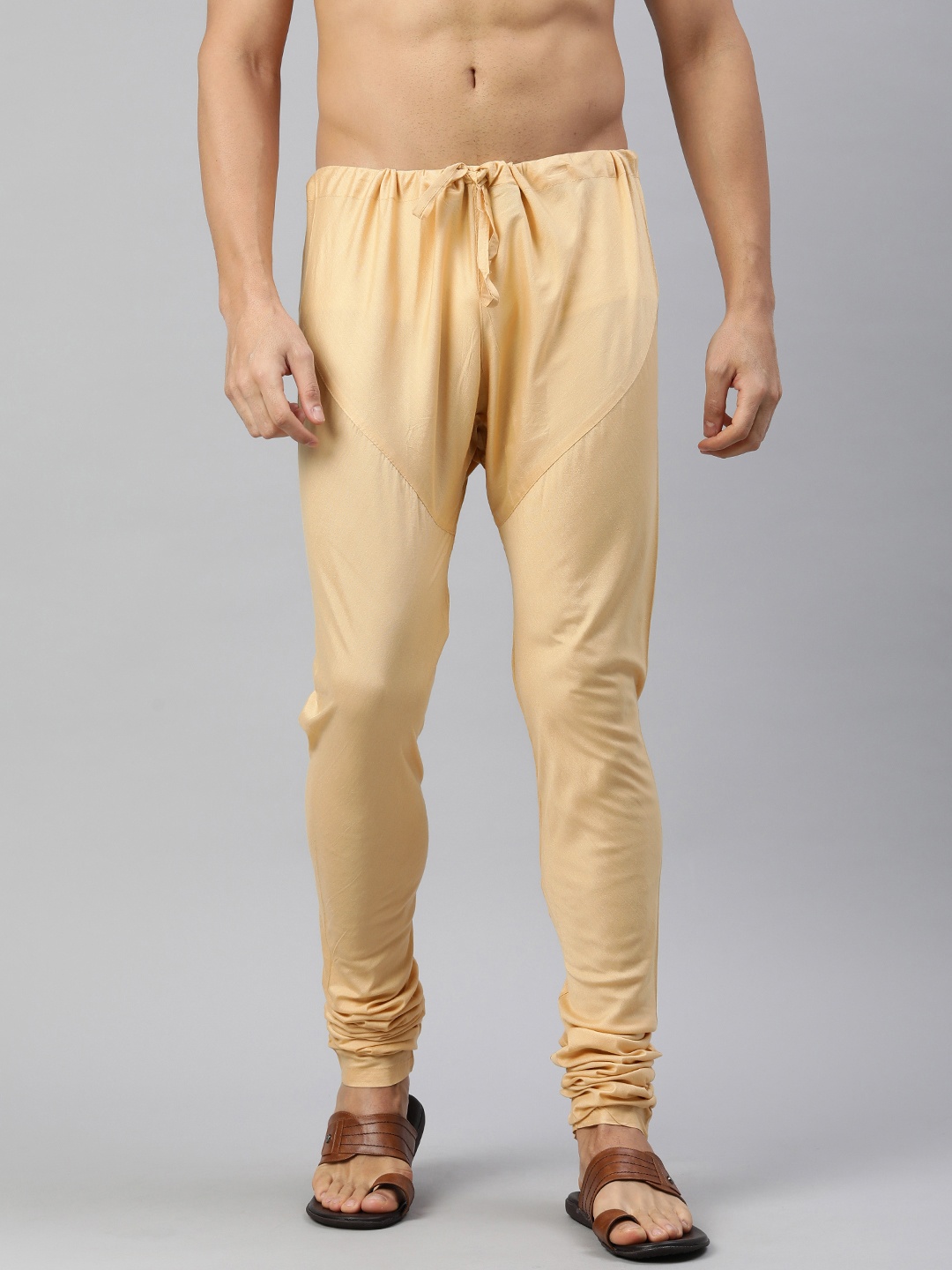 

Manthan Men Solid Pyjamas, Beige