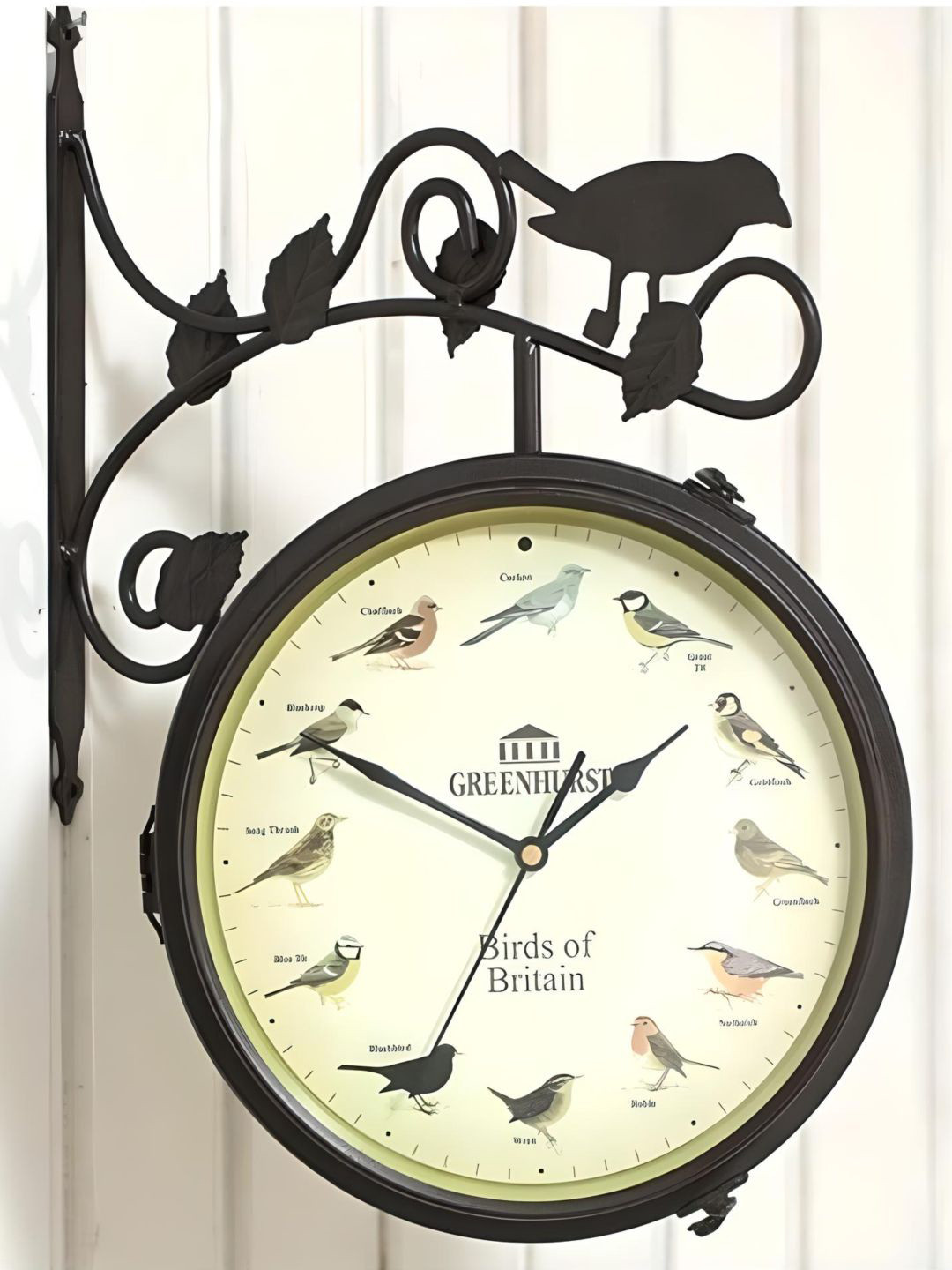 

The Art House Black & Off White Textured Round Shaped Contemporary Wall Clock