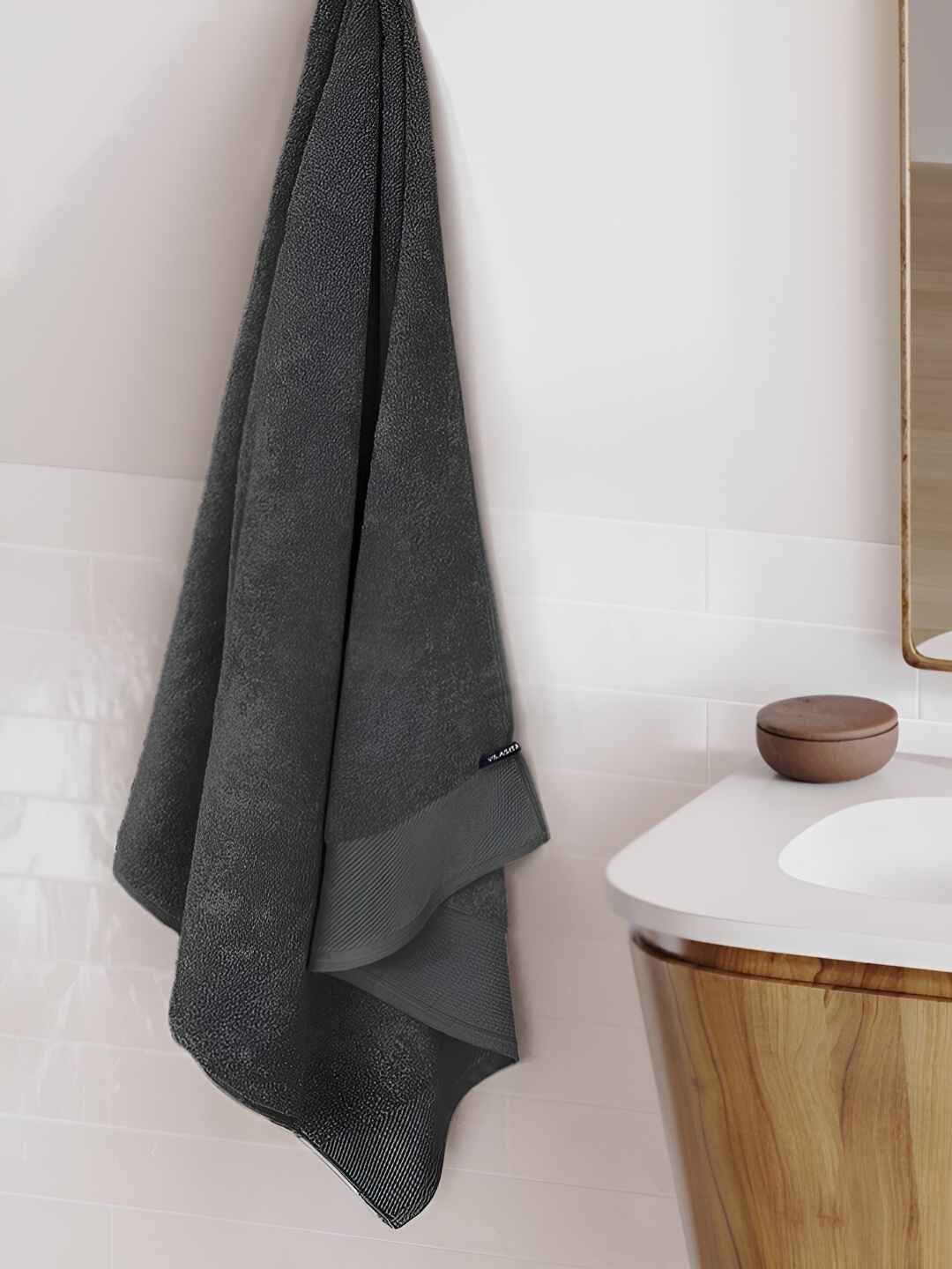 

Sassoon Grey Cotton 650 GSM Bath Towel