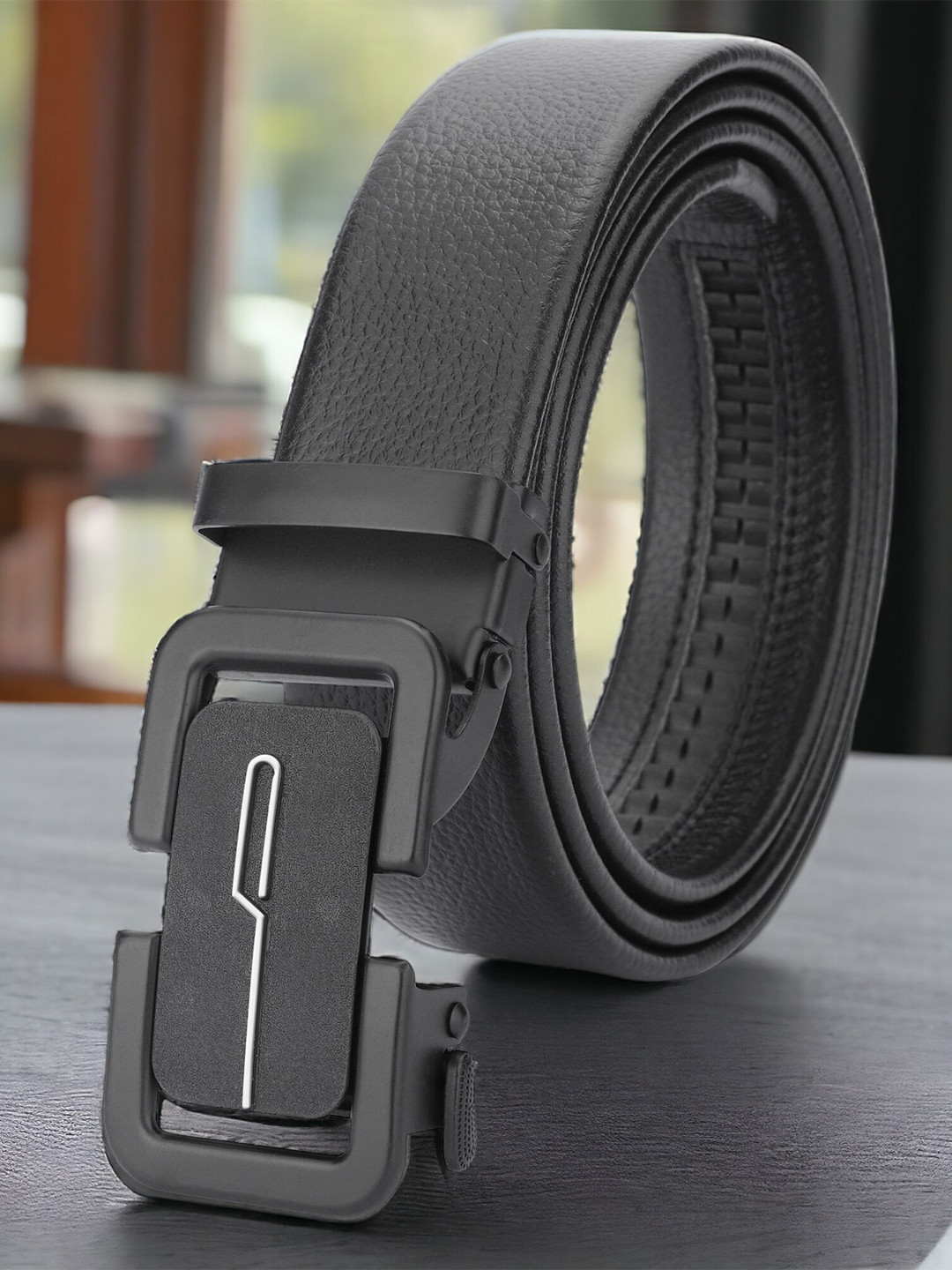 

Kastner Men Textured Formal Belt, Black