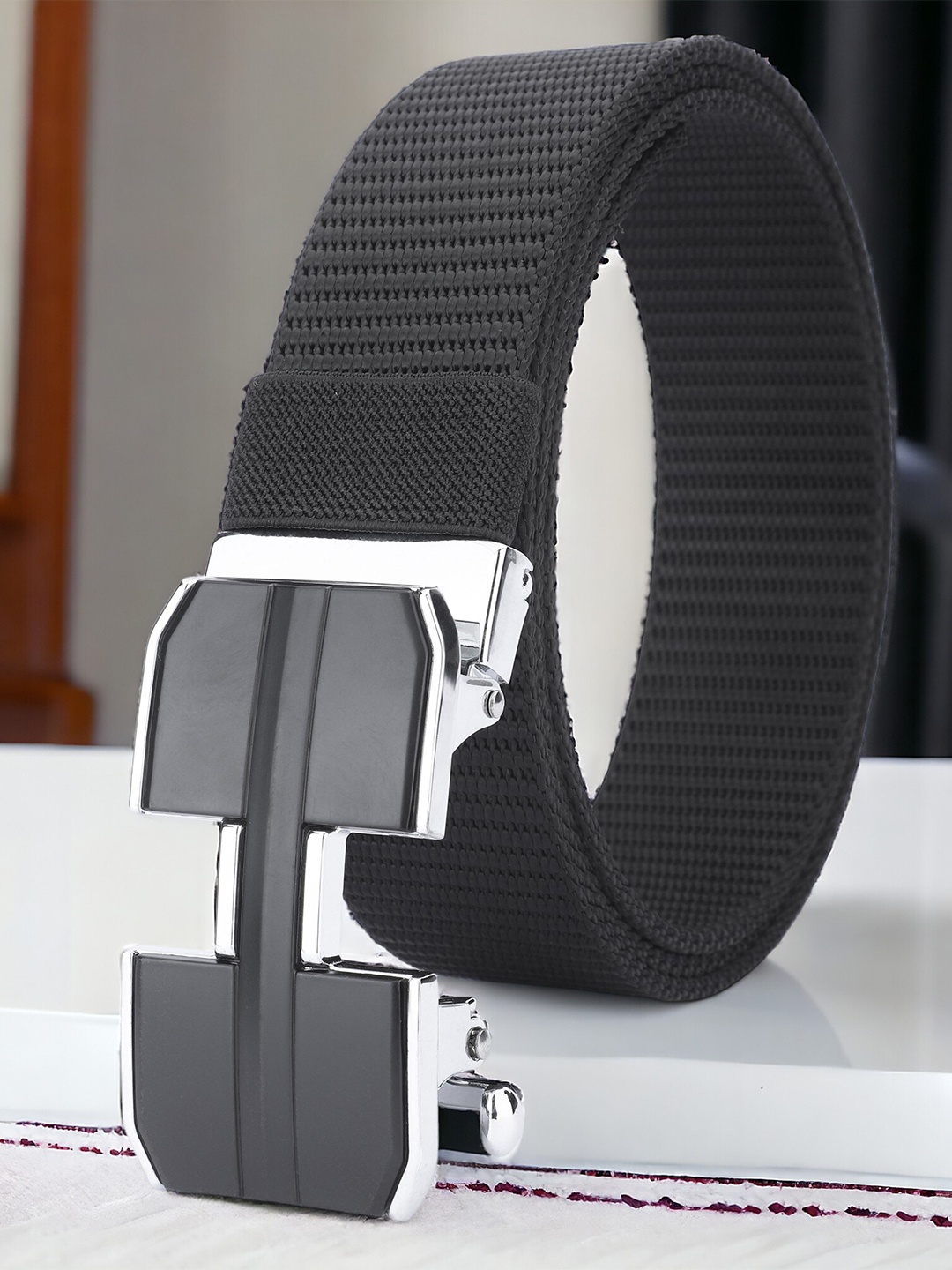 

Kastner Men Textured Belt, Black