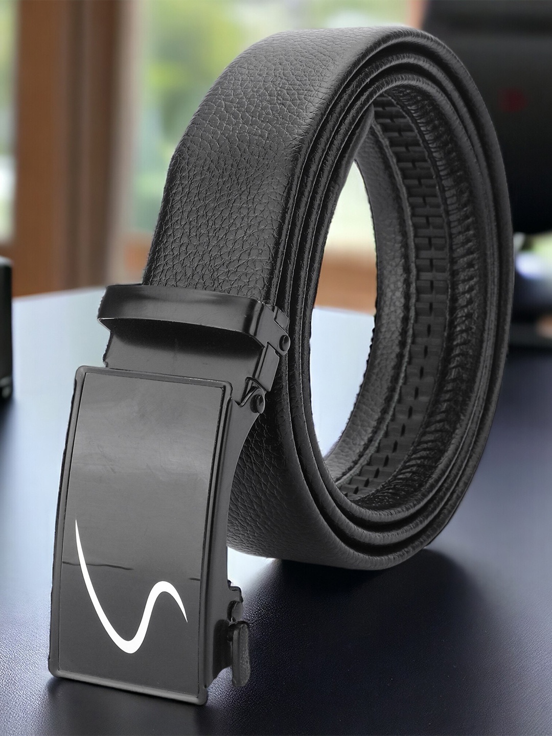 

Kastner Men Textured Casual Belt, Black