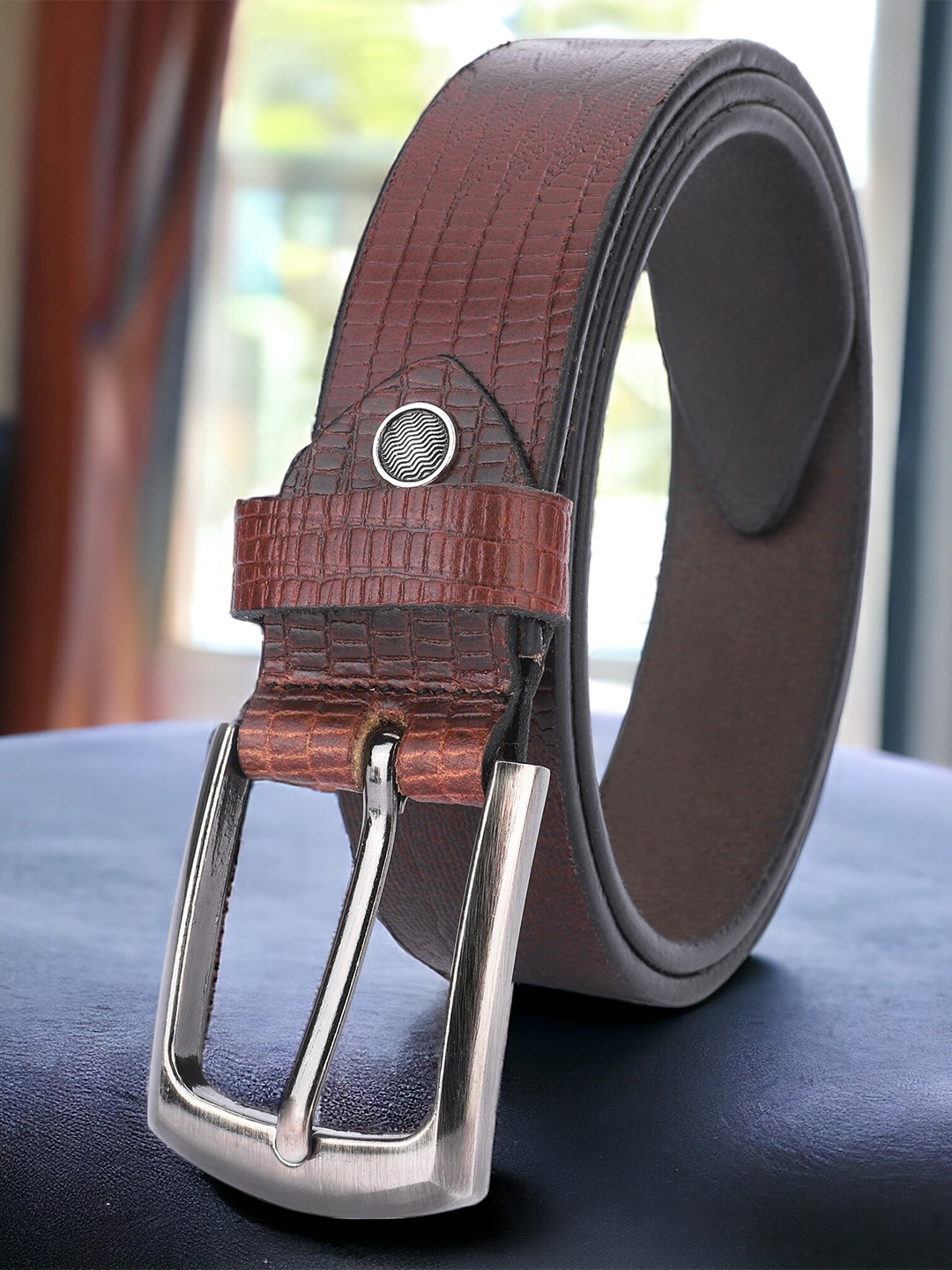 

Kastner Men Leather Formal Belt, Brown