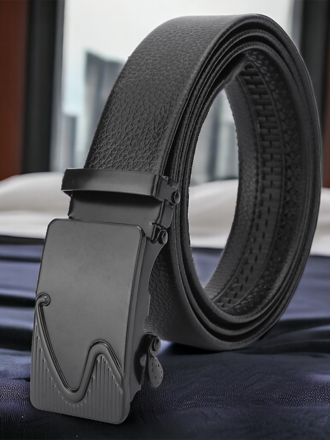 

Kastner Men Textured Formal Belt, Black