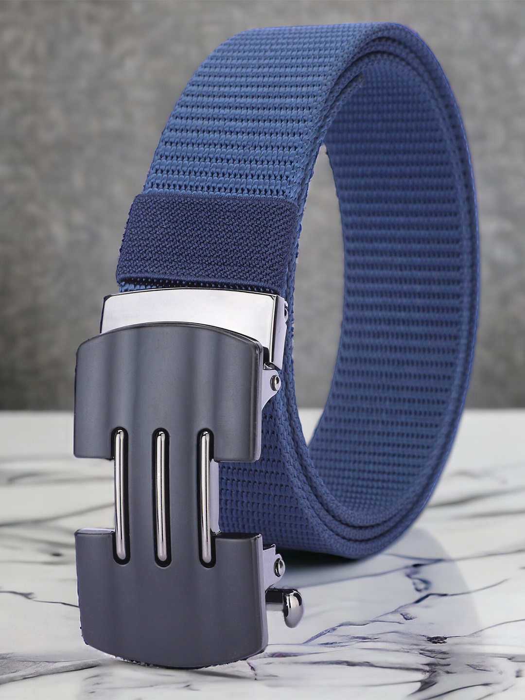

Kastner Men Textured Belt, Blue