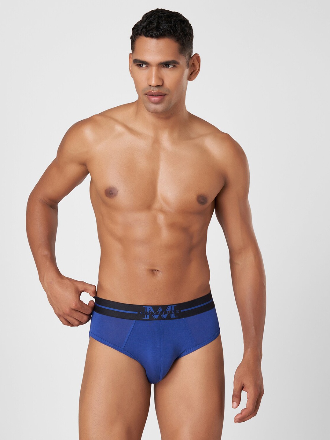 

Macroman M-Series Moisture Wicking Basic Brief 8903978392097, Blue