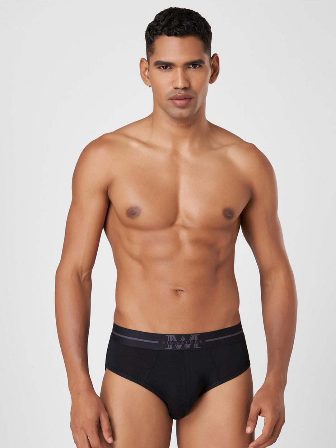 

Macroman M-Series Moisture wicking Basic Briefs 8903978391991, Black