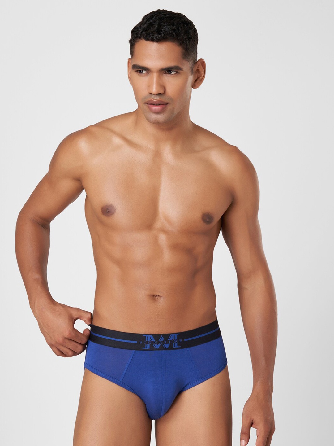 

Macroman M-Series Moisture Wicking Basic Briefs 8903978392080, Blue