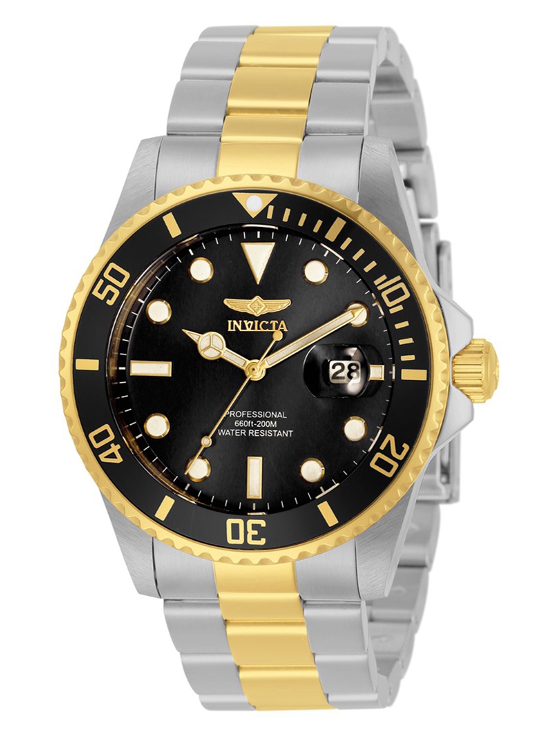 

Invicta Men Pro Diver Quartz Black Dial Analog Watch 33269