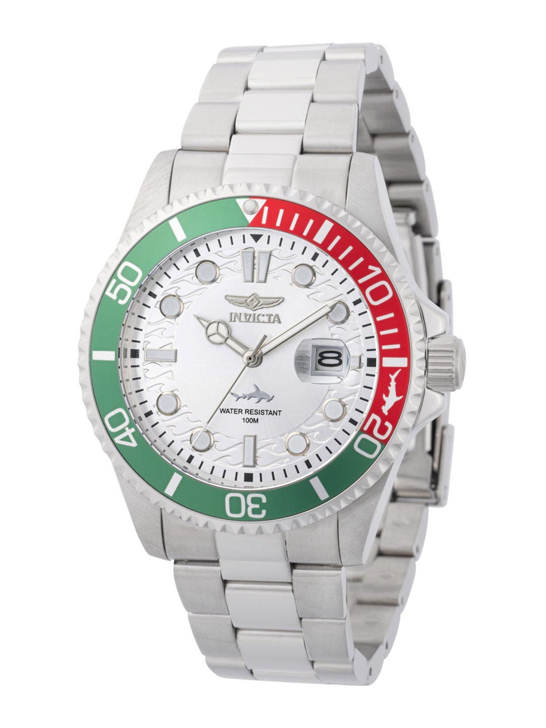 

Invicta Men Pro Diver Quartz Silver Dial Analog Watch 44714