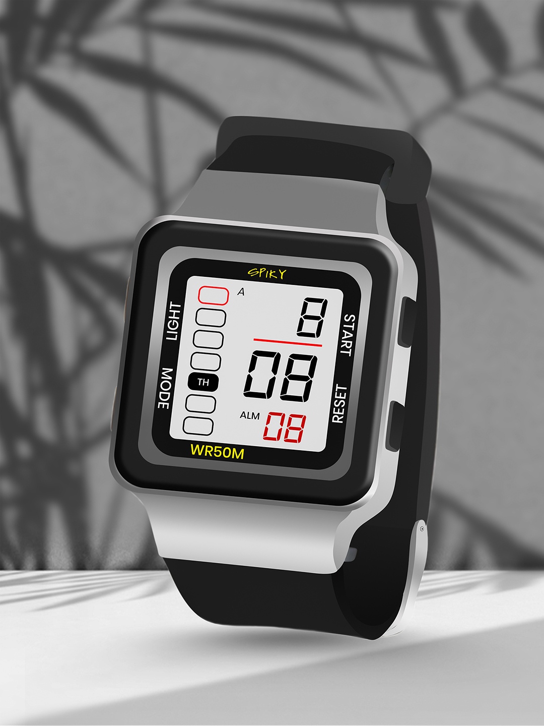 

Spiky Kids Dial & Straps Digital Automatic Watch SPKEVA22_C1_BLCK, Black