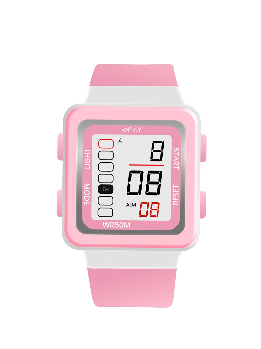 

Spiky Kids Dial & Straps Digital Automatic Watch SPKEVA22_C4_PNK, Pink