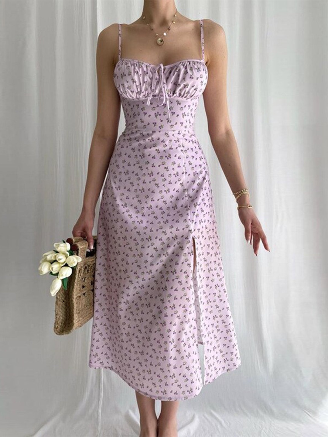 

StyleCast V-Neck Sleeveless Casual Dress, Pink