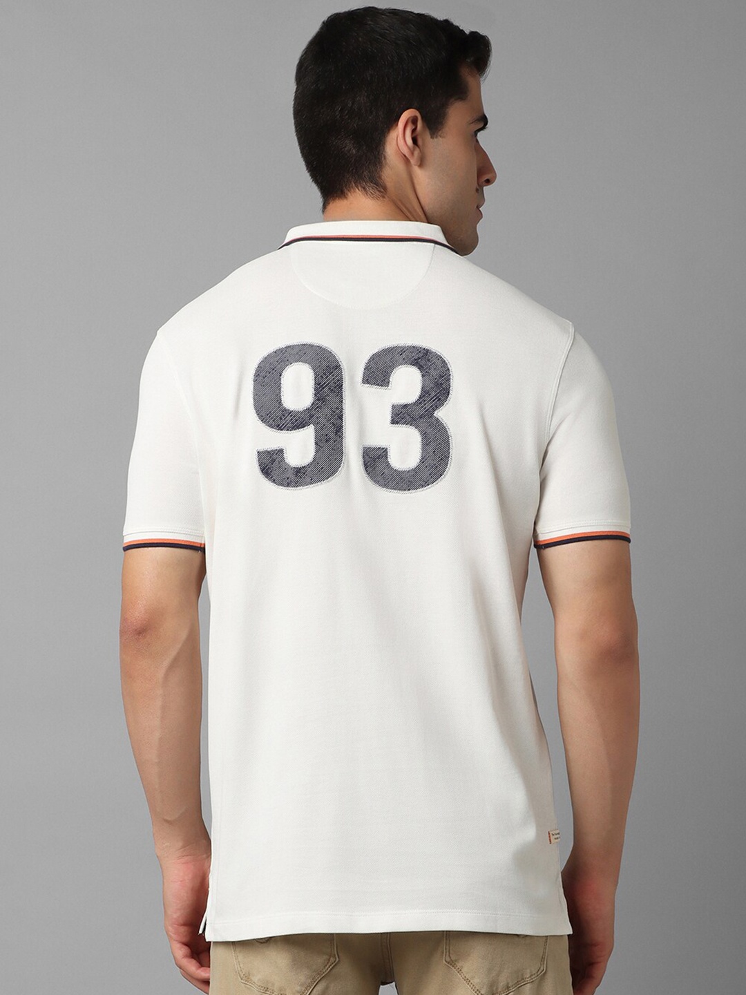 

Louis Philippe Jeans Polo Collar Slim Fit T-shirt, White
