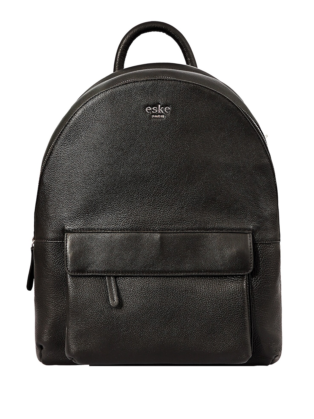 

Eske Xavier Unisex Water Resistance Leather Backpack with Compression Straps Up to 14 Inch, Black