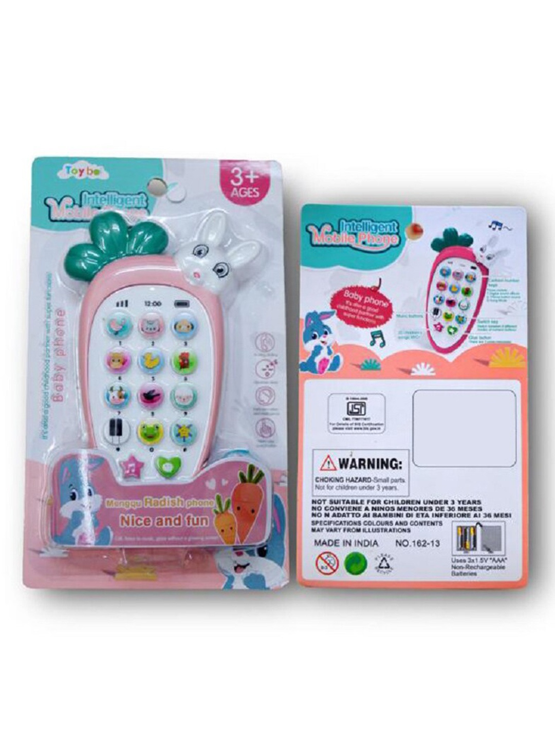 

OPINA Smart Musical Sound Mobile Phone Toy, Pink