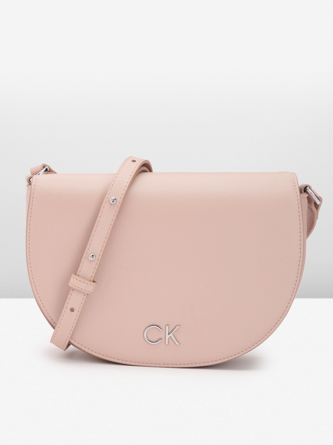 

Calvin Klein Women Solid Sling Bag, Pink