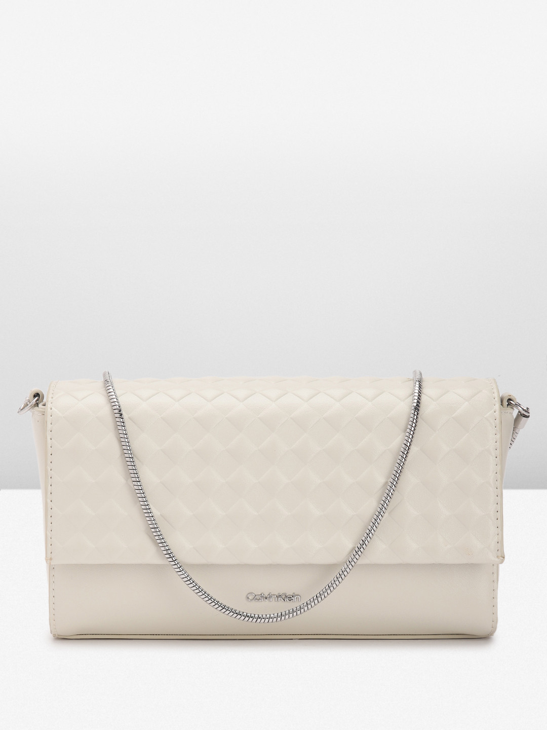 

Calvin Klein Quilted Sling Bag, Grey