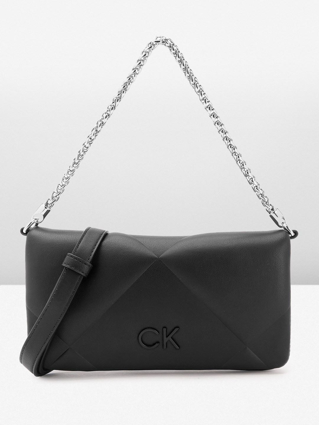 

Calvin Klein Women Solid Sling Bag, Black