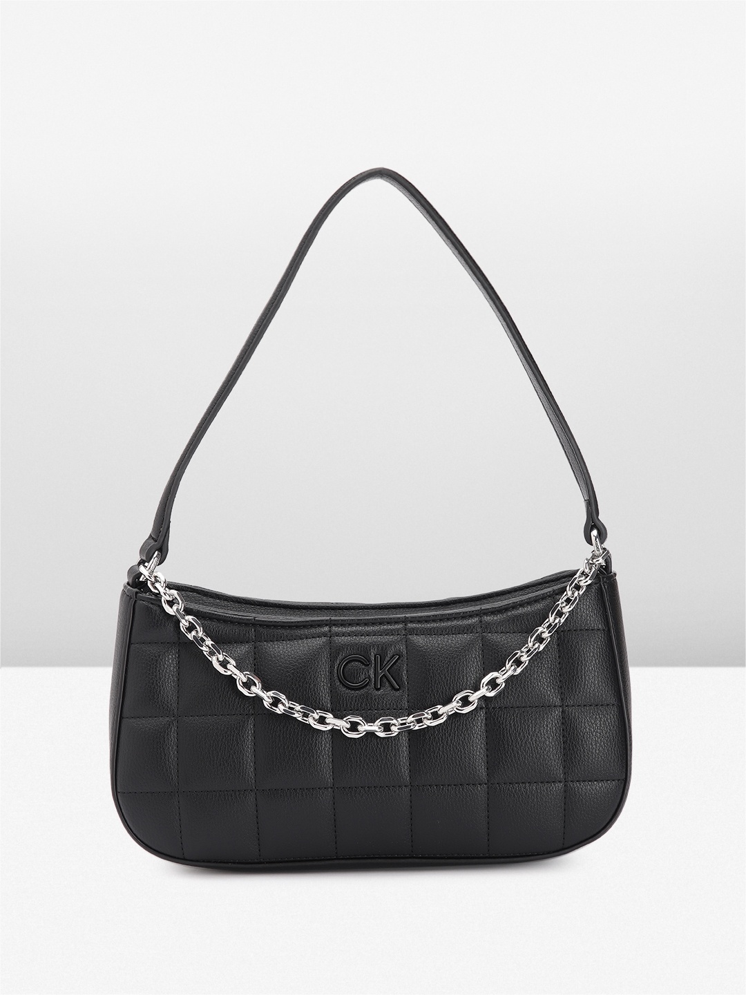 

Calvin Klein Women Textured Hobo Bag, Black