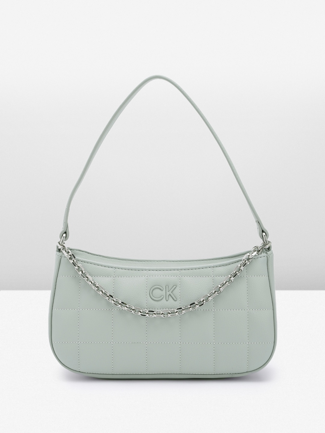 

Calvin Klein Women Textured Hobo Bag, Grey