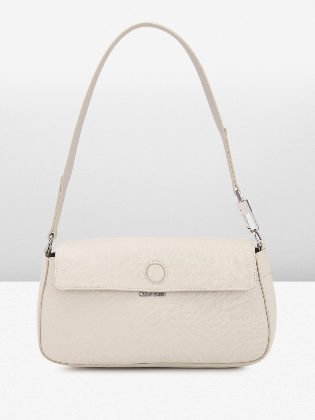 

Calvin Klein Women Solid Shoulder Bag, Off white