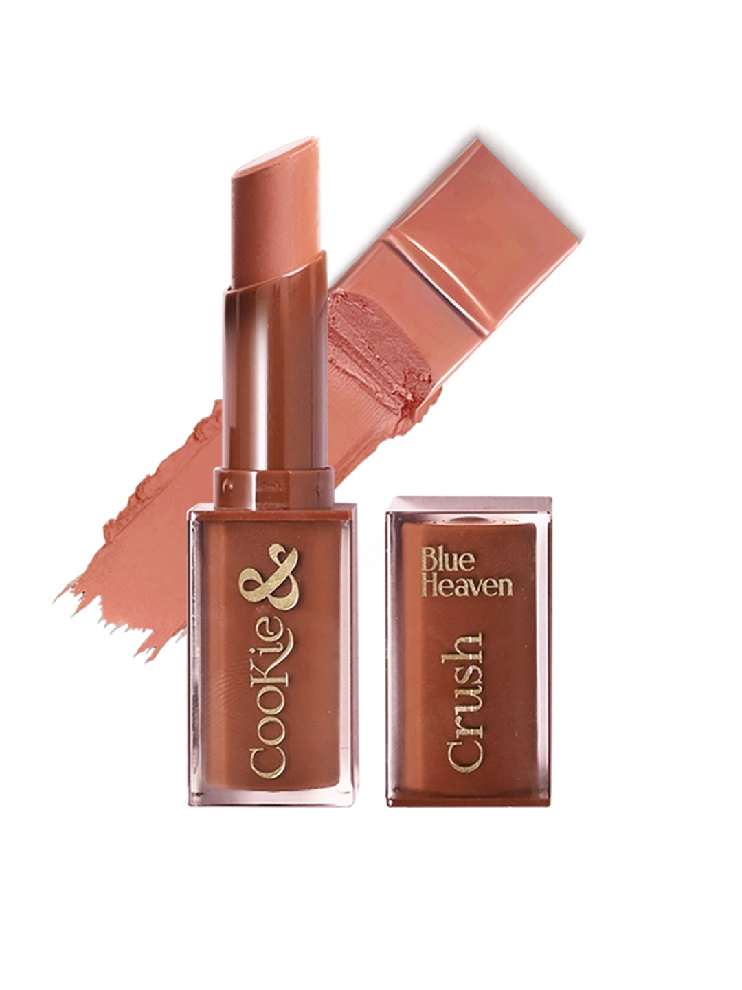 

Blue Heaven Cookie & Crush Chocolate-Flavored Soft-Matte Lipstick 3.4g-Butterscotch Swirl, Brown