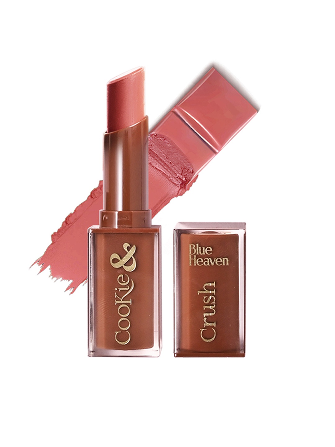 

Blue Heaven Cookie & Crush Chocolate-Flavored Soft-Matte Lipstick 3.4g - Pudding Time, Brown