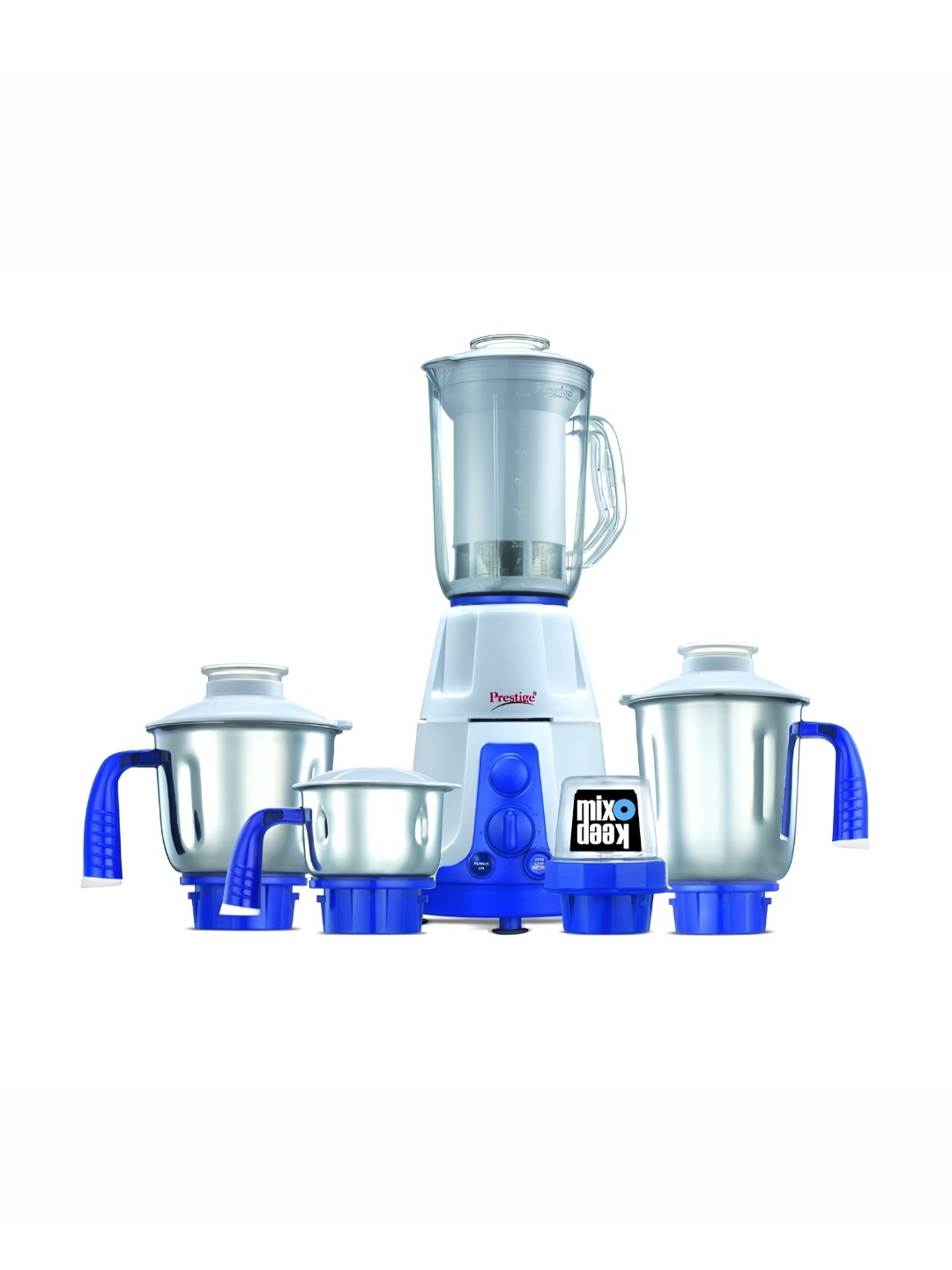 

Prestige Grey & Blue 750 W Juicer Mixer Grinder