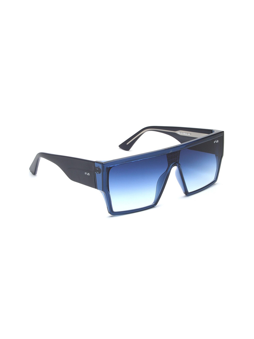 

IRUS by IDEE Men Square Sunglasses With UV Protected Lens IRS1262C3SG, Blue