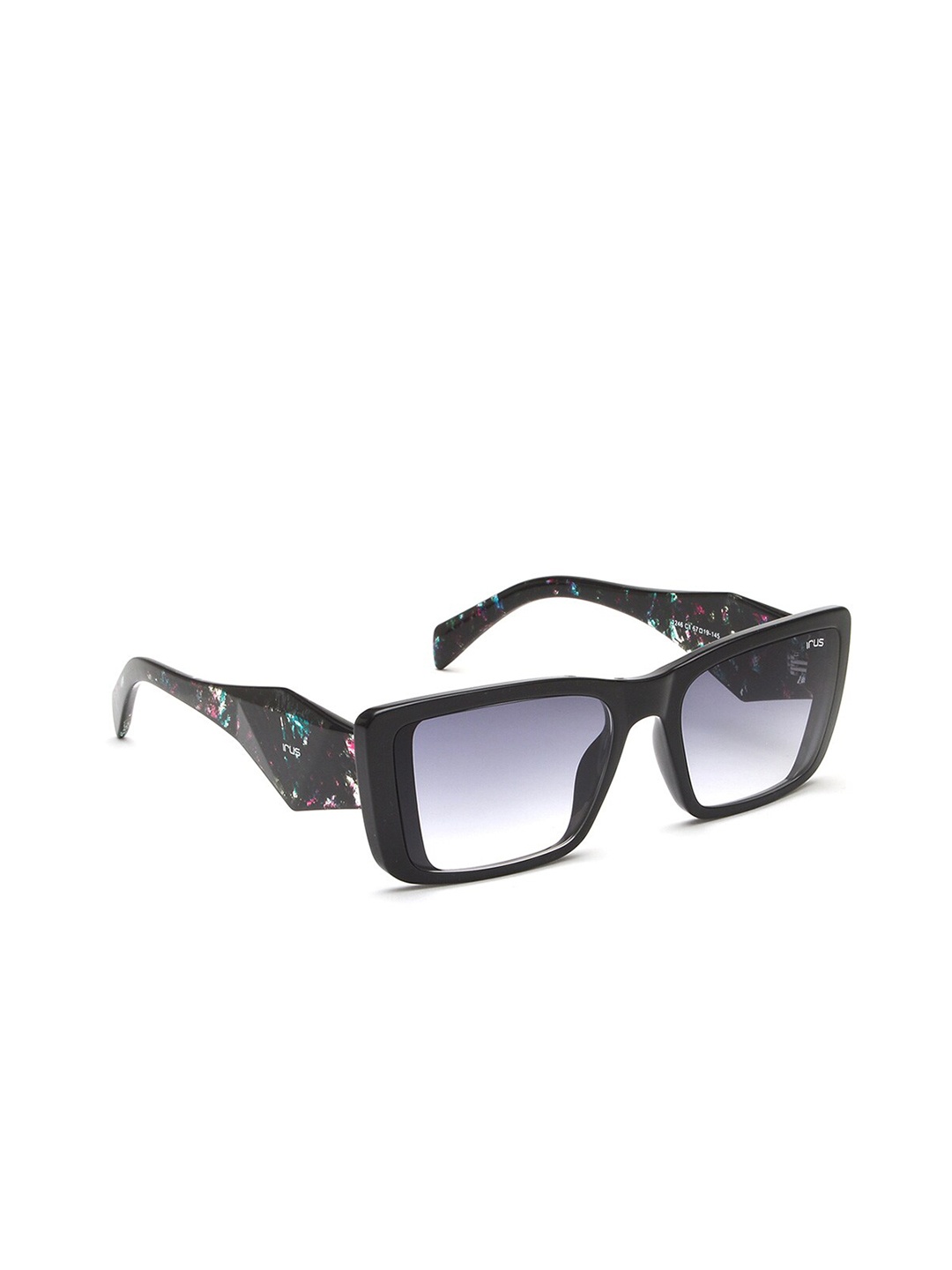 

IRUS by IDEE Women Square Sunglasses with UV Protected Lens, Grey
