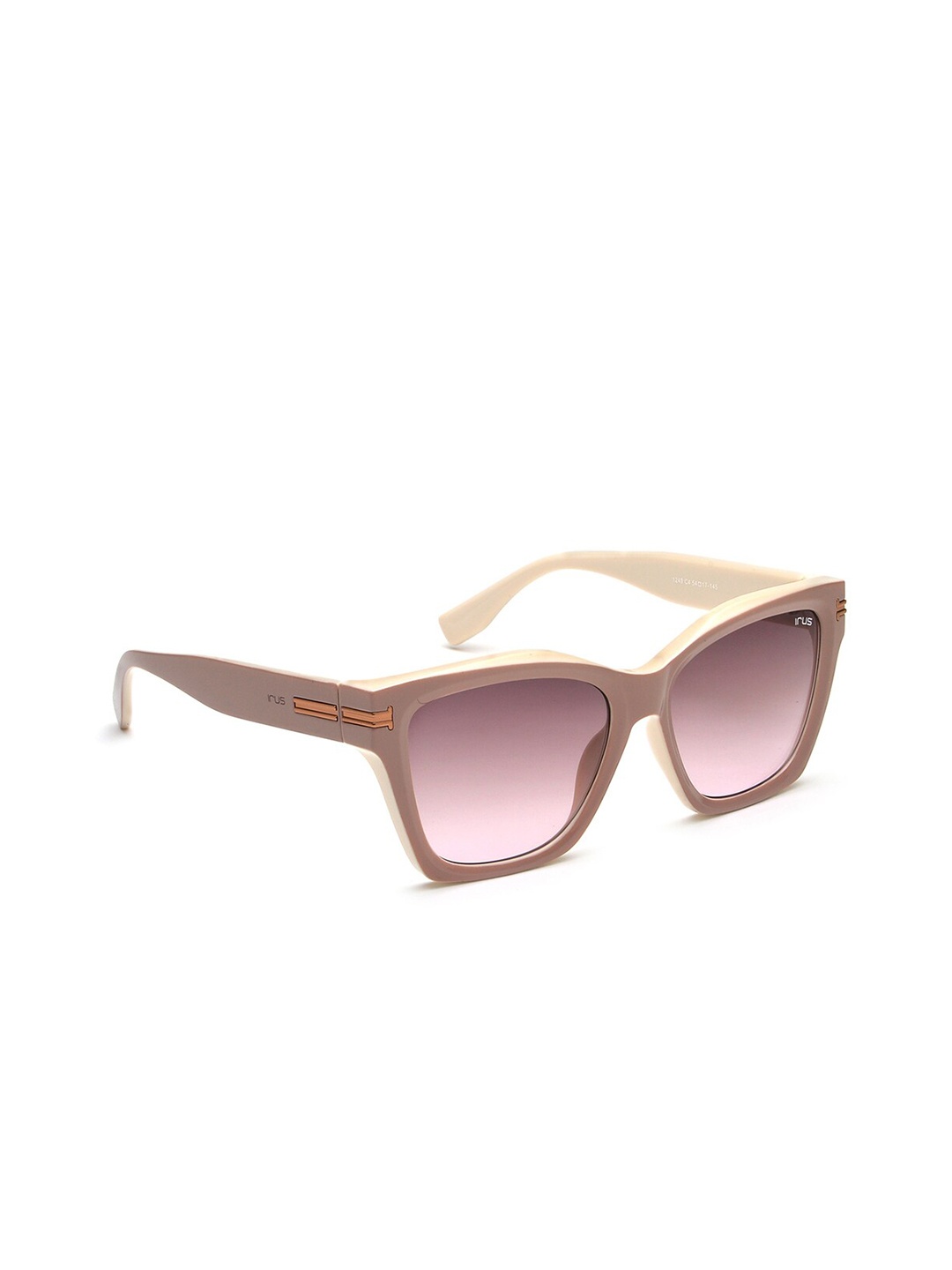 

IRUS by IDEE Women Butterfly Sunglasses with UV Protected Lens IRS1249C4SG, Pink
