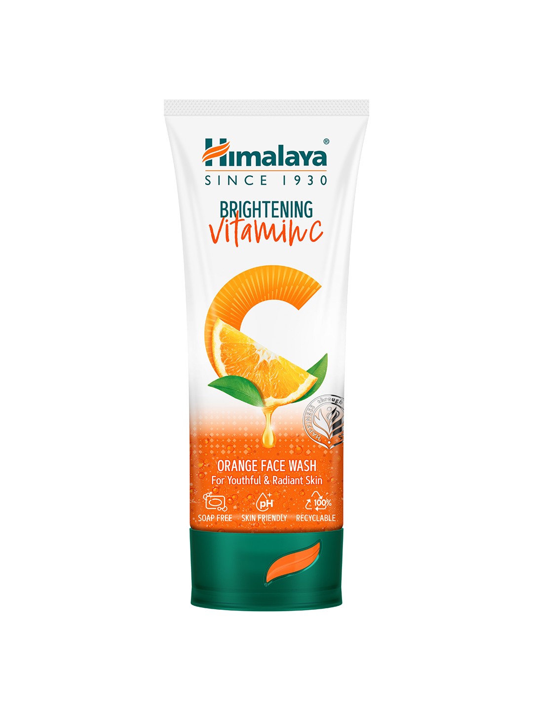 

Himalaya Brightening Vitamin C Orange Face Wash for Youthful & Radiant Skin - 50 ml
