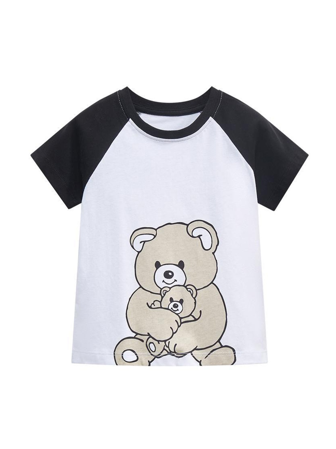 

StyleCast Kids White Printed Cotton Regular Fit Round Neck T-shirt