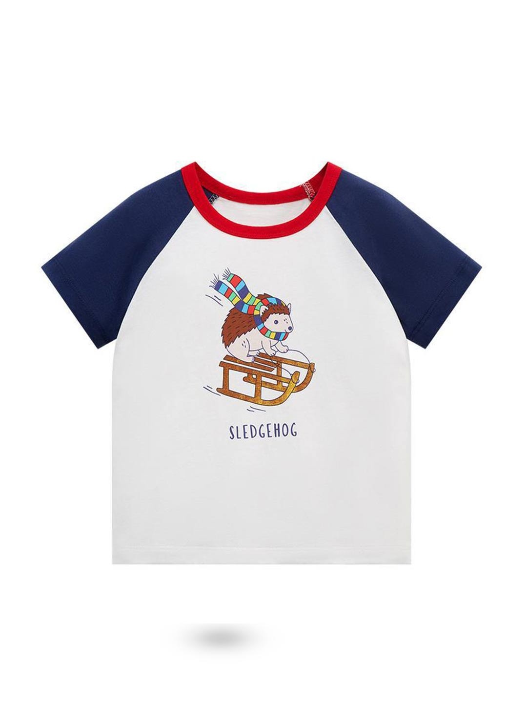 

StyleCast Kids Cotton Printed Regular Fit Round Neck T-shirt, White